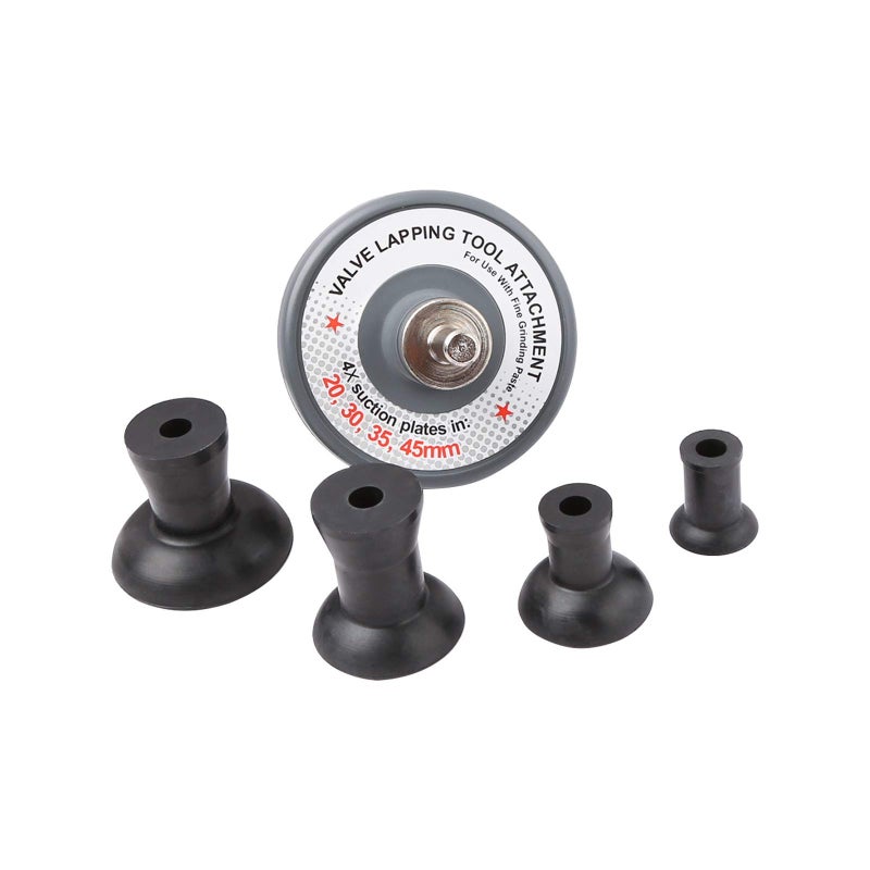 WINTOOLS Valve Lapping Pro Tool Attachment Car Repair Tool Kit 4 Suction Plates - Image 2